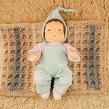 11" Waldorf Baby Dolls with Stockings and Cap