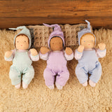 11" Waldorf Baby Dolls with Stockings and Cap