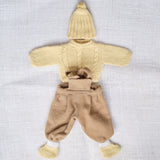 14" Waldorf Boy Doll Alpaca Knitted Outfits