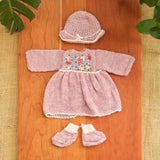 14" Waldorf Girl Doll Alpaca Knitted Outfits