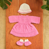 14" Waldorf Girl Doll Alpaca Knitted Outfits