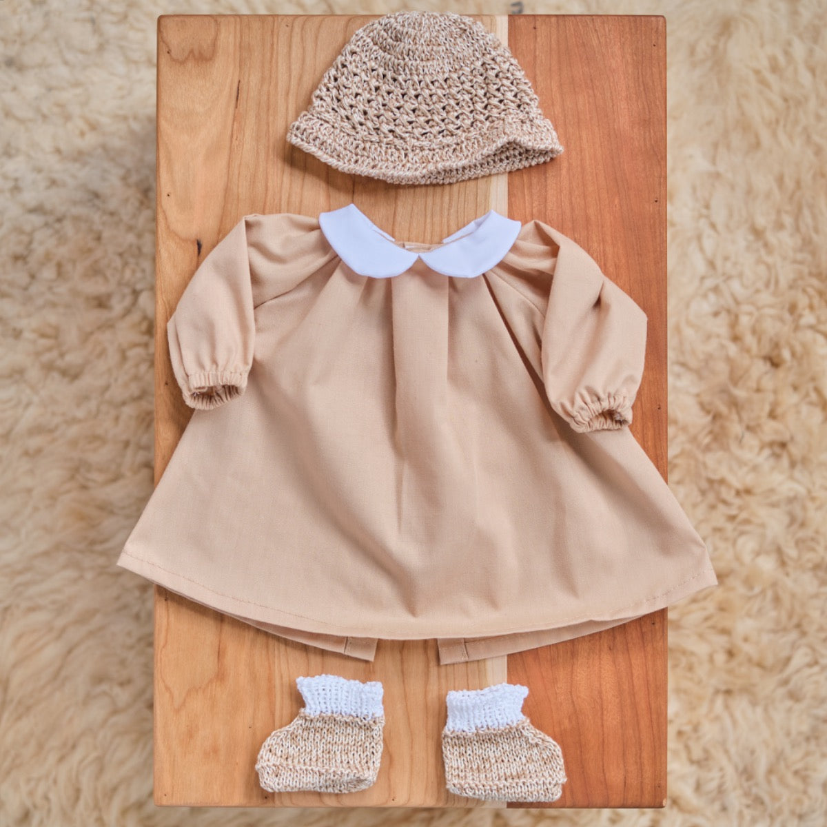 14" Waldorf Doll Dress Set