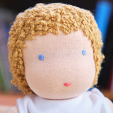 14" Waldorf Boy Doll, Fair Skin, Blonde Hair (Clay)