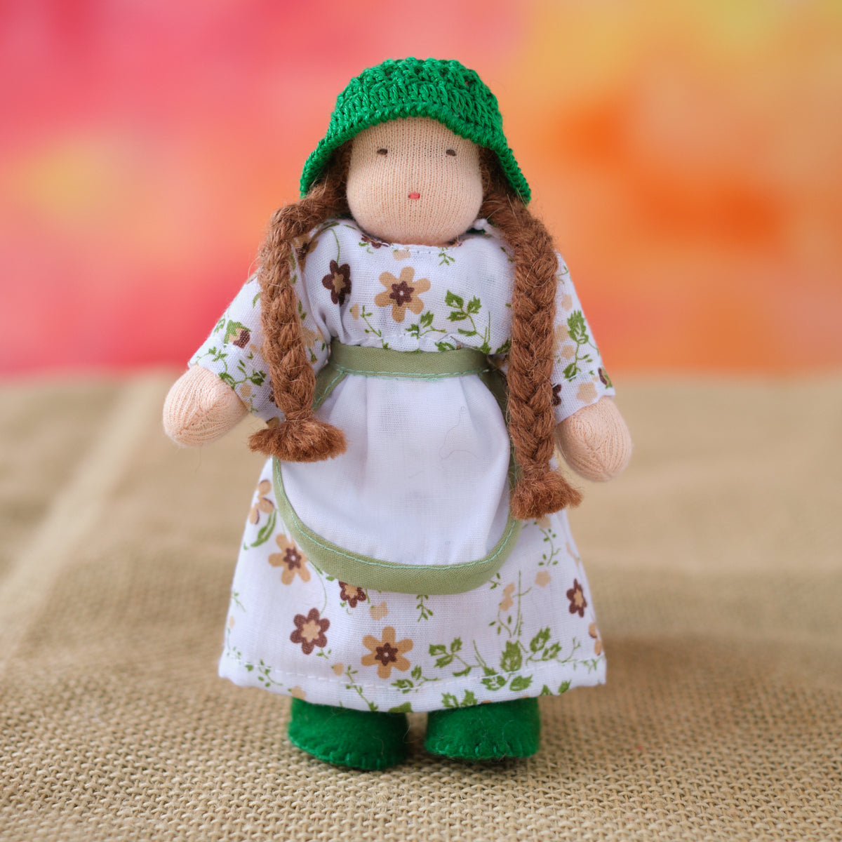 5.5" Waldorf Dollhouse Girl Doll