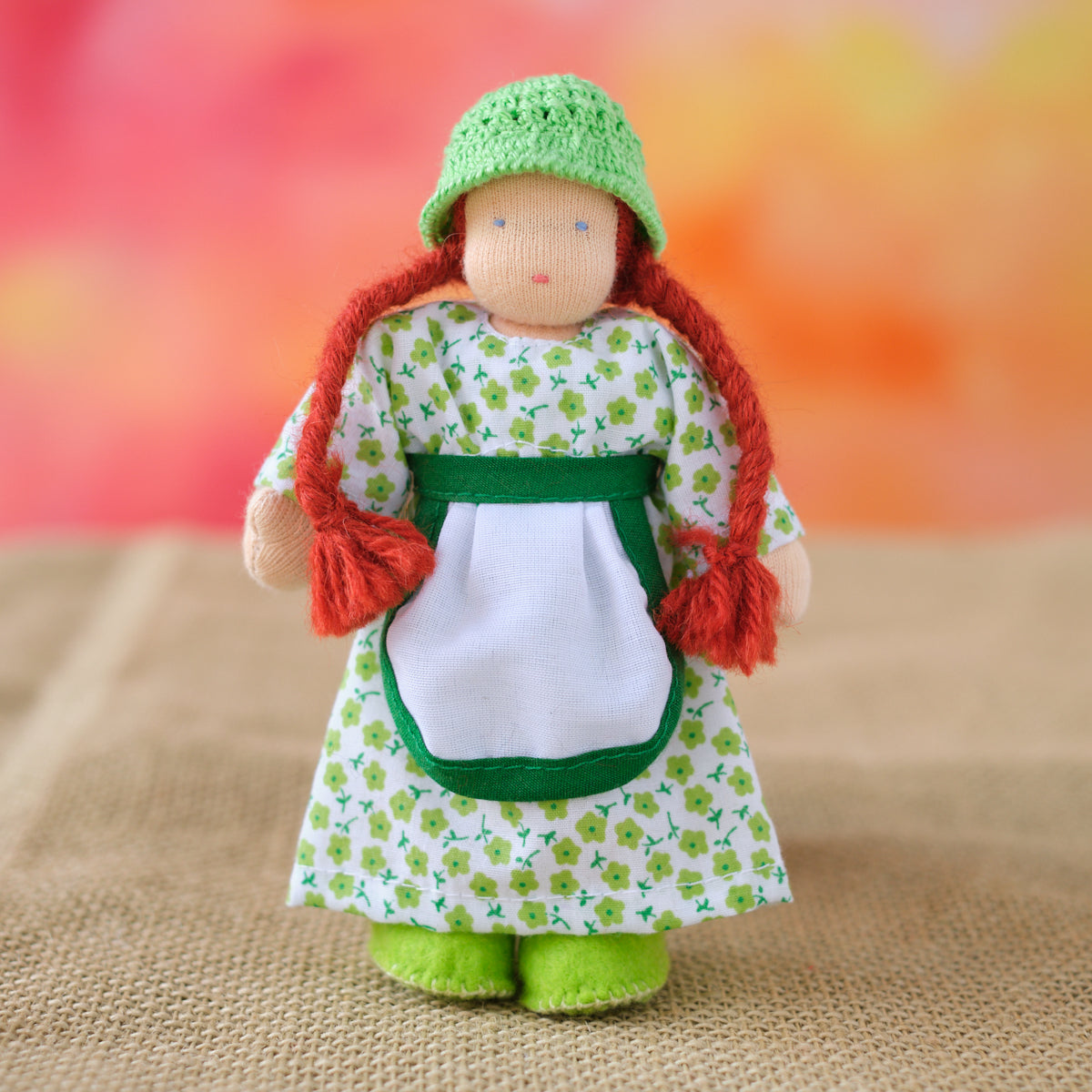 5.5" Waldorf Dollhouse Girl Doll