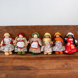 5.5" Waldorf Dollhouse Girl Dolls