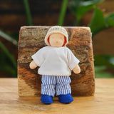 5.5" Waldorf Dollhouse Boy Dolls