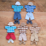 5.5" Dollhouse Boy Doll Outfit Set - 1 Outfit