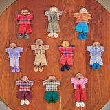 5.5" Dollhouse Boy Doll Outfit Set - 1 Outfit