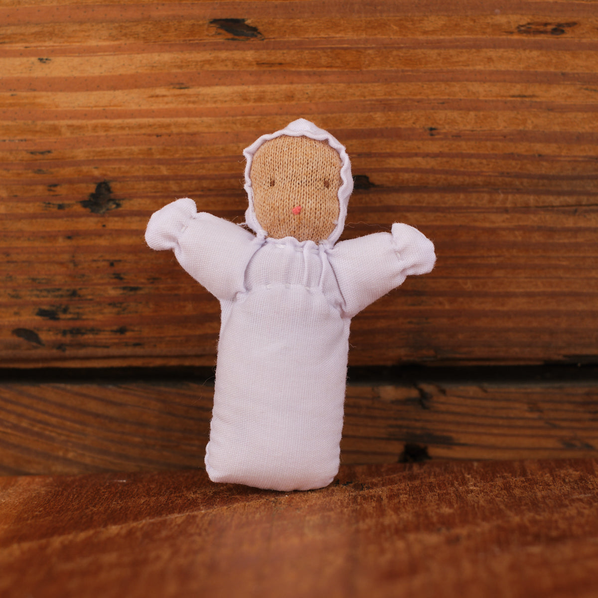 2.5" Waldorf Dollhouse Baby Doll