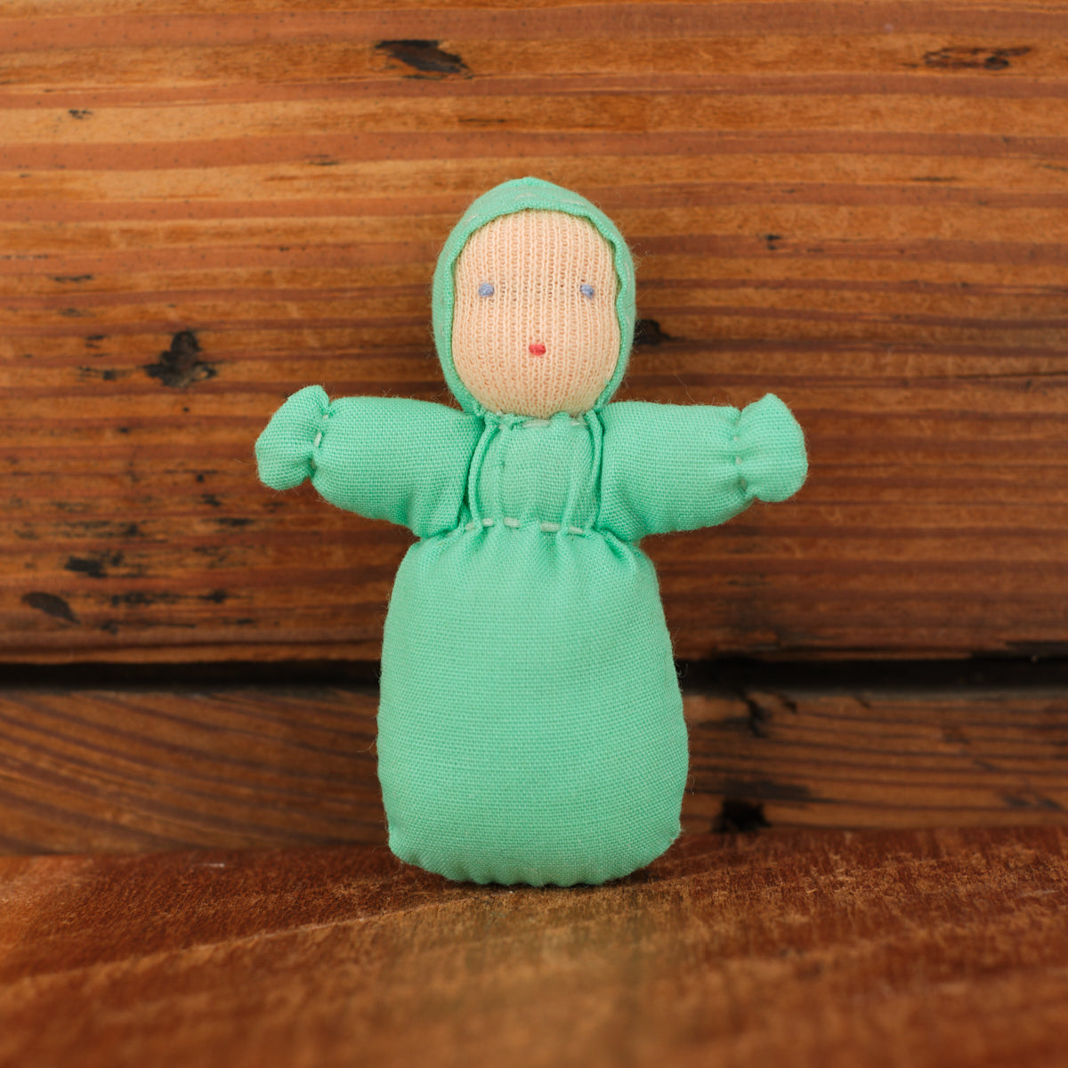 2.5" Waldorf Dollhouse Baby Doll