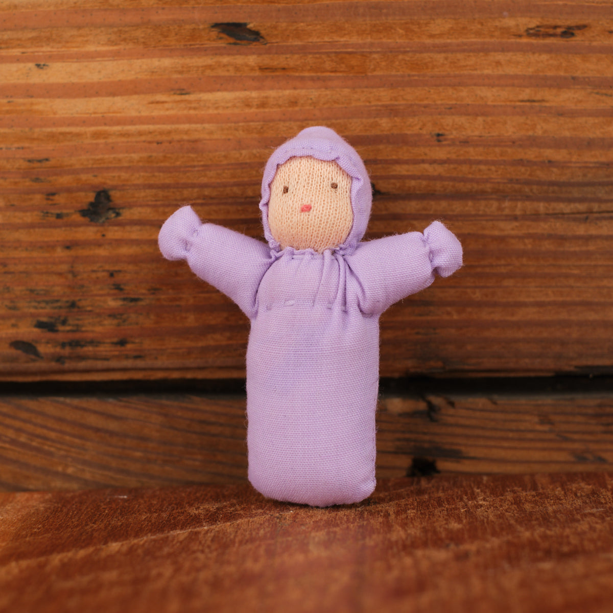 2.5" Waldorf Dollhouse Baby Doll
