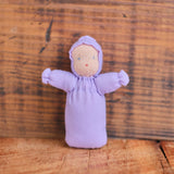 2.5" Waldorf Dollhouse Baby Doll