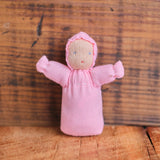 2.5" Waldorf Dollhouse Baby Doll