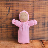 2.5" Waldorf Dollhouse Baby Doll