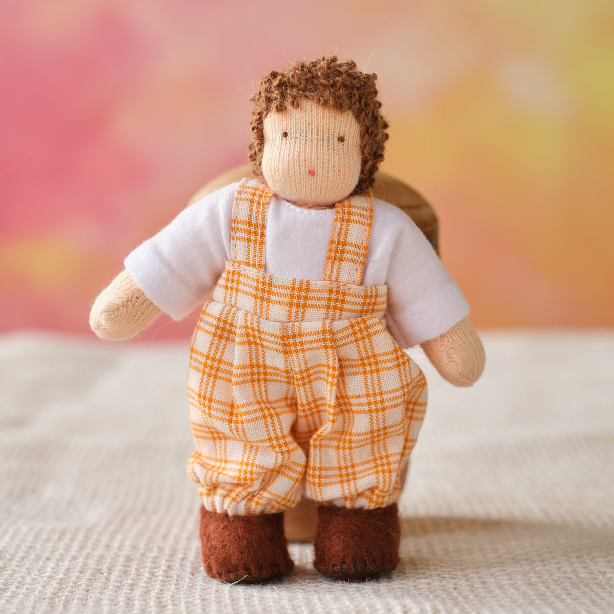 4" Waldorf Dollhouse Little Boy Dolls