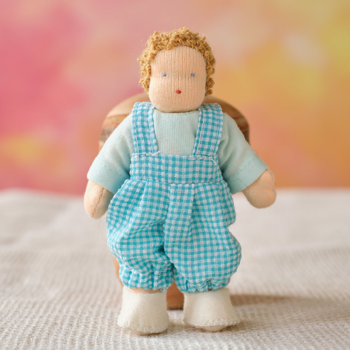 4" Waldorf Dollhouse Little Boy Dolls