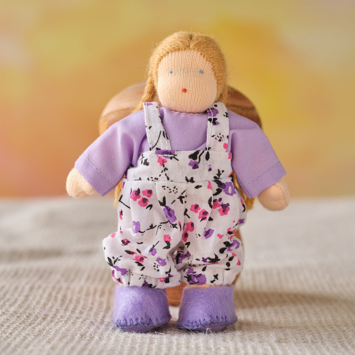 4" Waldorf Dollhouse Little Girl Dolls