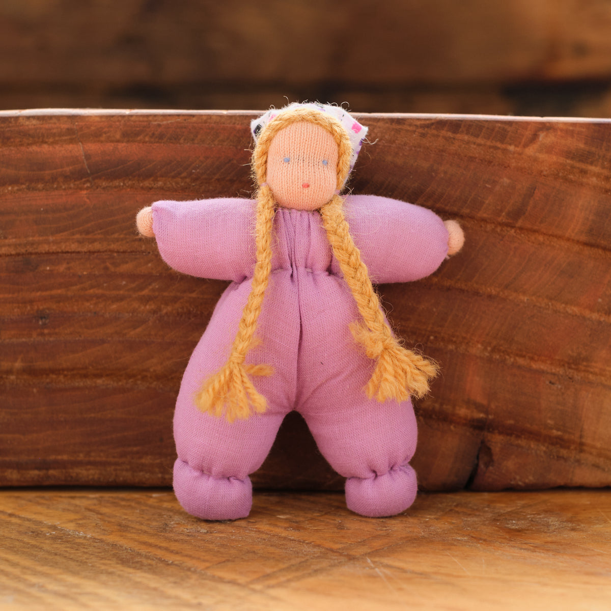 4" Waldorf Dollhouse Soft Body Girl Dolls