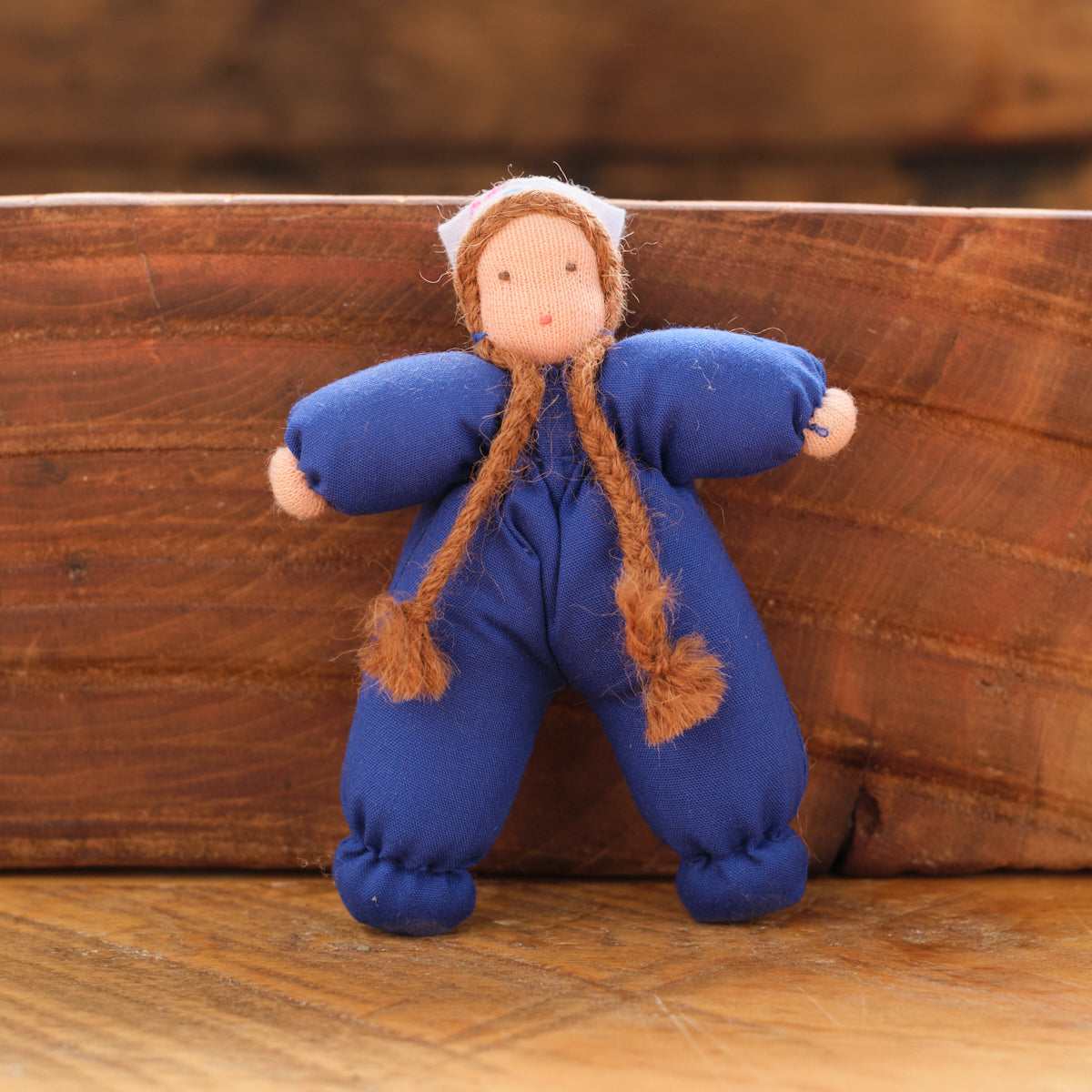 4" Waldorf Dollhouse Soft Body Girl Dolls
