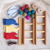 Cherry Wood Castle and Accessories