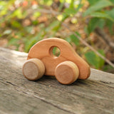 Toddler Zoom Wooden Car Push Toy
