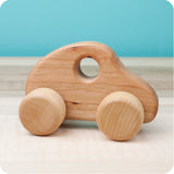 Toddler Zoom Wooden Car Push Toy