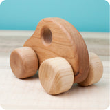 Toddler Zoom Wooden Car Push Toy