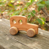 Toddler Classic Wood Car Push Toy