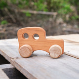 Toddler Classic Wood Car Push Toy