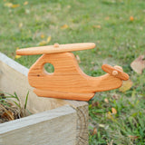 Cherry Wood Helicopter