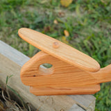 Cherry Wood Helicopter