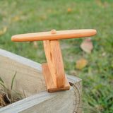 Cherry Wood Helicopter