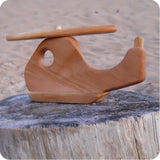 Cherry Wood Helicopter