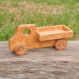 Large Cherry Wood Pickup Truck