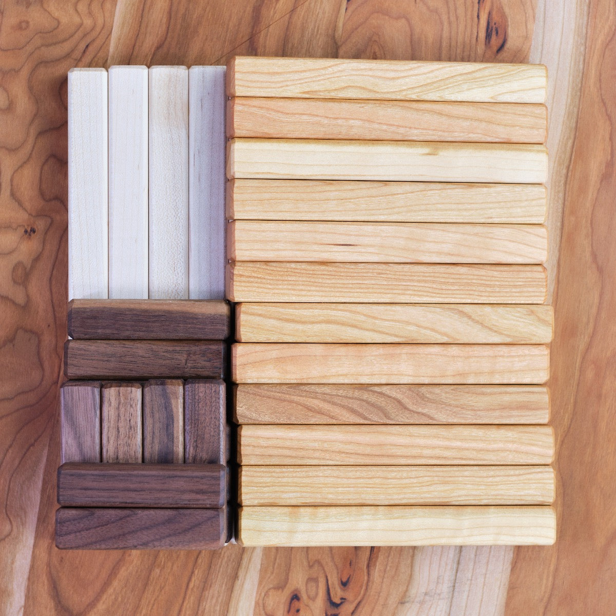 Graduated Wooden Stick Building Blocks, Set of 30 – Camden Rose Inc ...