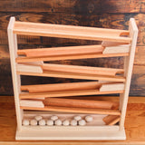 Wooden Cascading Ball Roller by Camden Rose