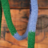 Multi-Colored Felted Jump Rope, 76"+ or 96"