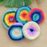 Felted Wool Flying Disc/Frisbee