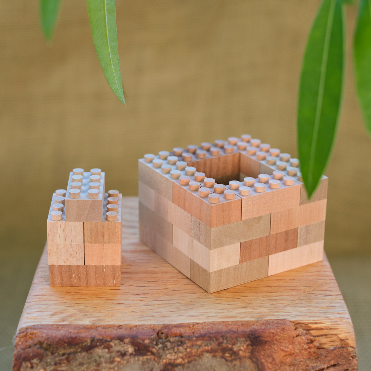 Mokulock Locking Wooden Block Sets