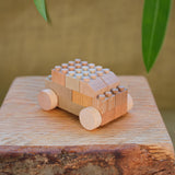 Mokulock Locking Wooden Block Set - Car