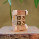 Mokulock Locking Wooden Block Set - Car