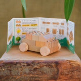 Mokulock Locking Wooden Block Set - Car