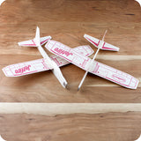 Jetfire Gliders - Balsa wood airplane kit (2 planes)