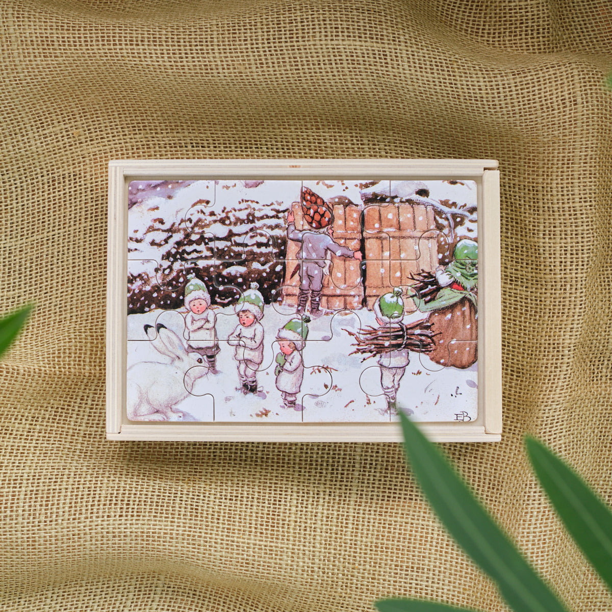 4 Puzzle Boxed Set - Children of the Forest - Art by Elsa Beskow ...