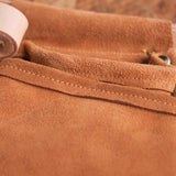 Brown Suede/Leather Tool Belt Pouch