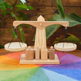 Natural Wooden Toy Scale