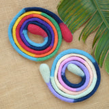 Multi-Colored Felted Jump Rope