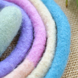 Multi-Colored Felted Jump Rope