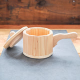 Wooden Cooking Pot with Handle